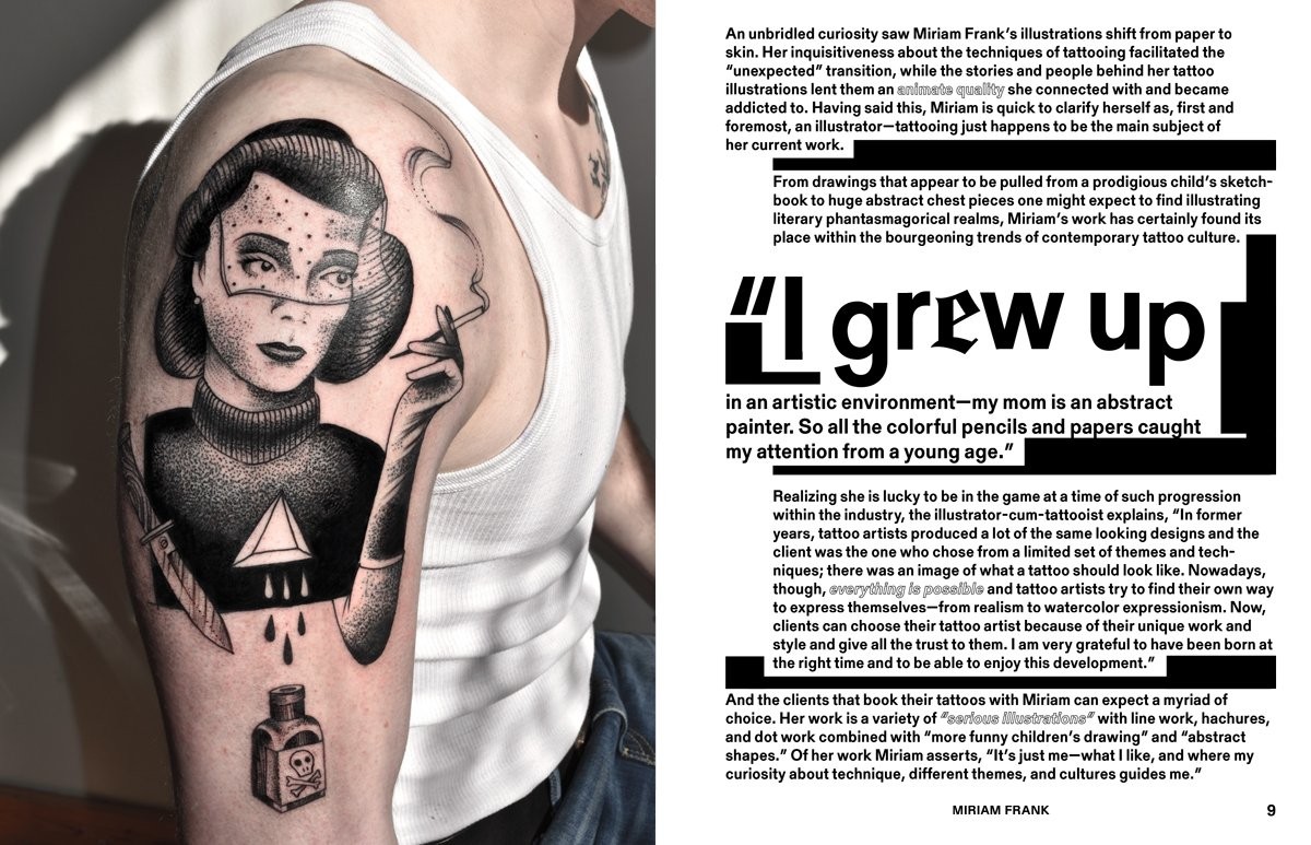 New Tattoo Artists: Illustrators and Designers Meet Tattoo – Atomic Books